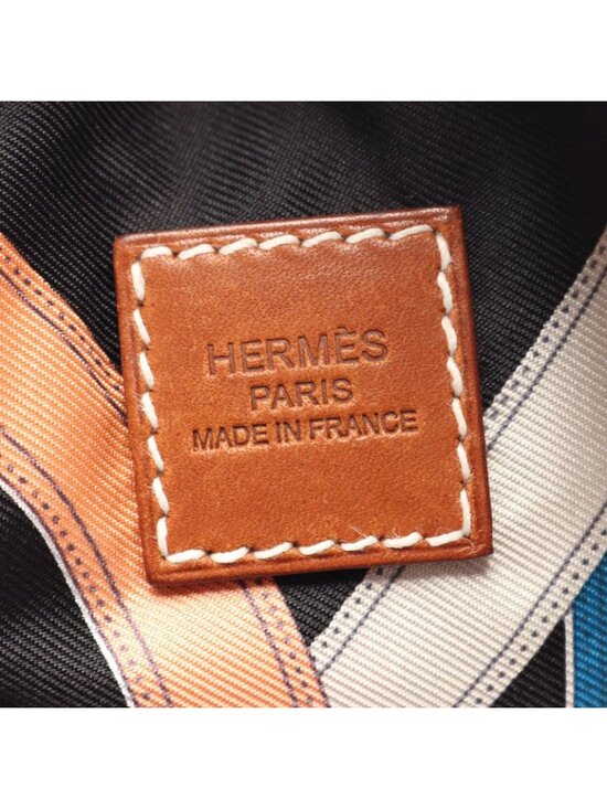 Hermes Backpack Air Silk Cavalcadur Black Multi main image 7